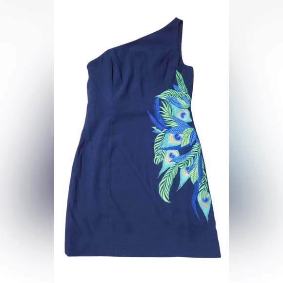 Lilly Pulitzer Jamie peacock Dress - Picture 5 of 9